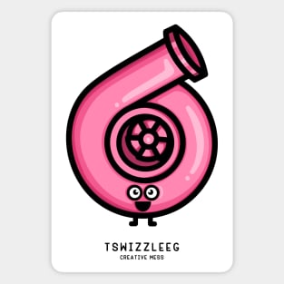Cutest Turbo - Pink Magnet